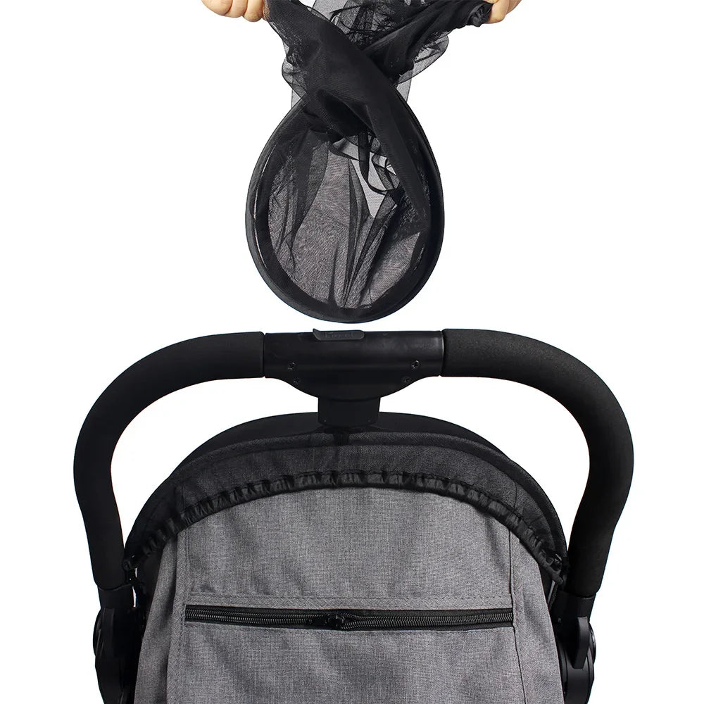 Baby Stroller Mosquito Net Full Cover Universal Summer Mesh Zipper Mosquito Insect Prevention Protection Bebies Pram Accessories